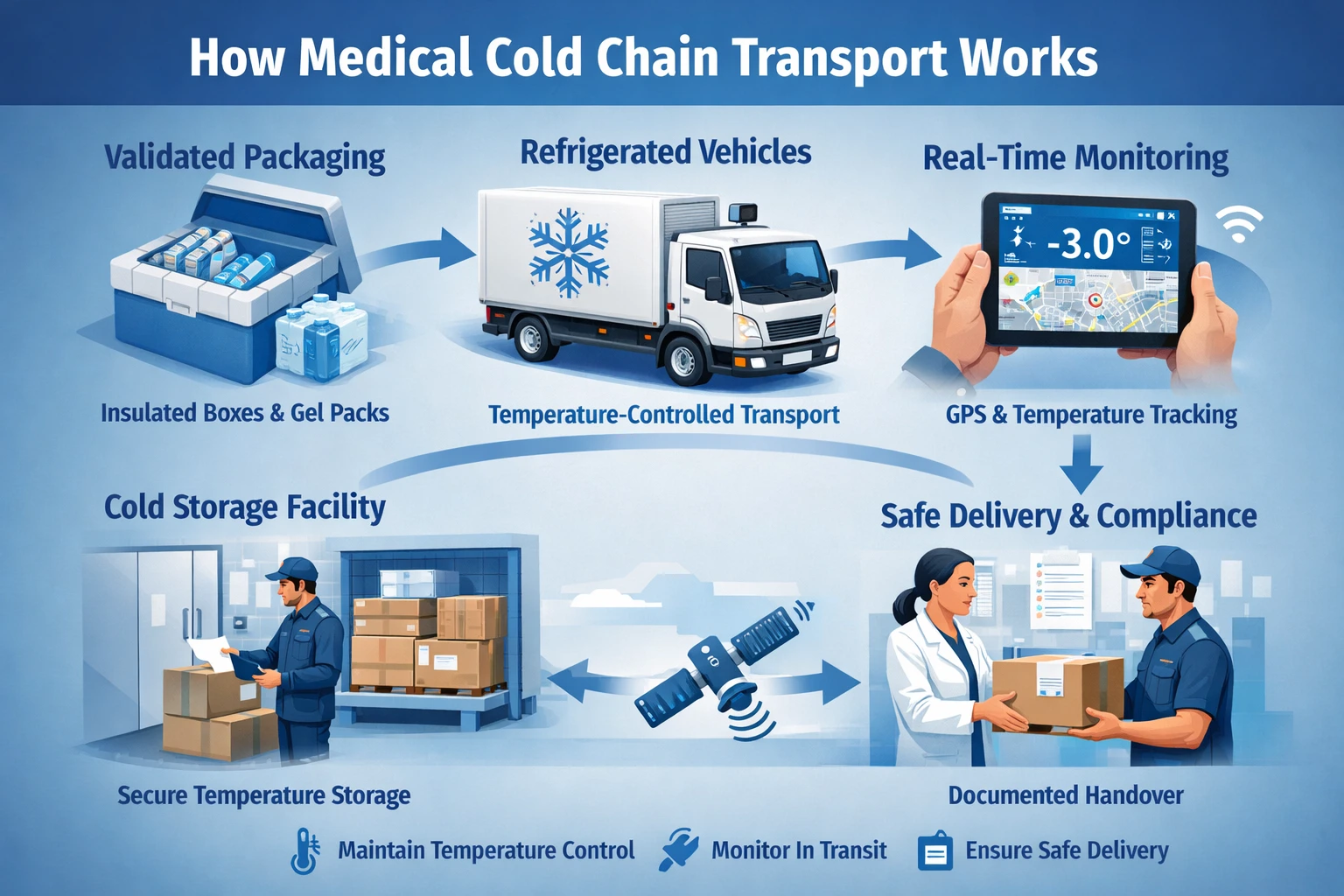 How Cold-Chain Transport Protects Sensitive Medications